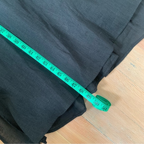 Par En Par Black Isla Linen Slip Dress - Picture 12 of 12